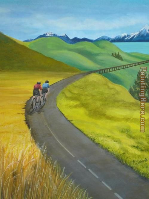 miles to go kris crollard painting - Unknown Artist miles to go kris crollard art painting